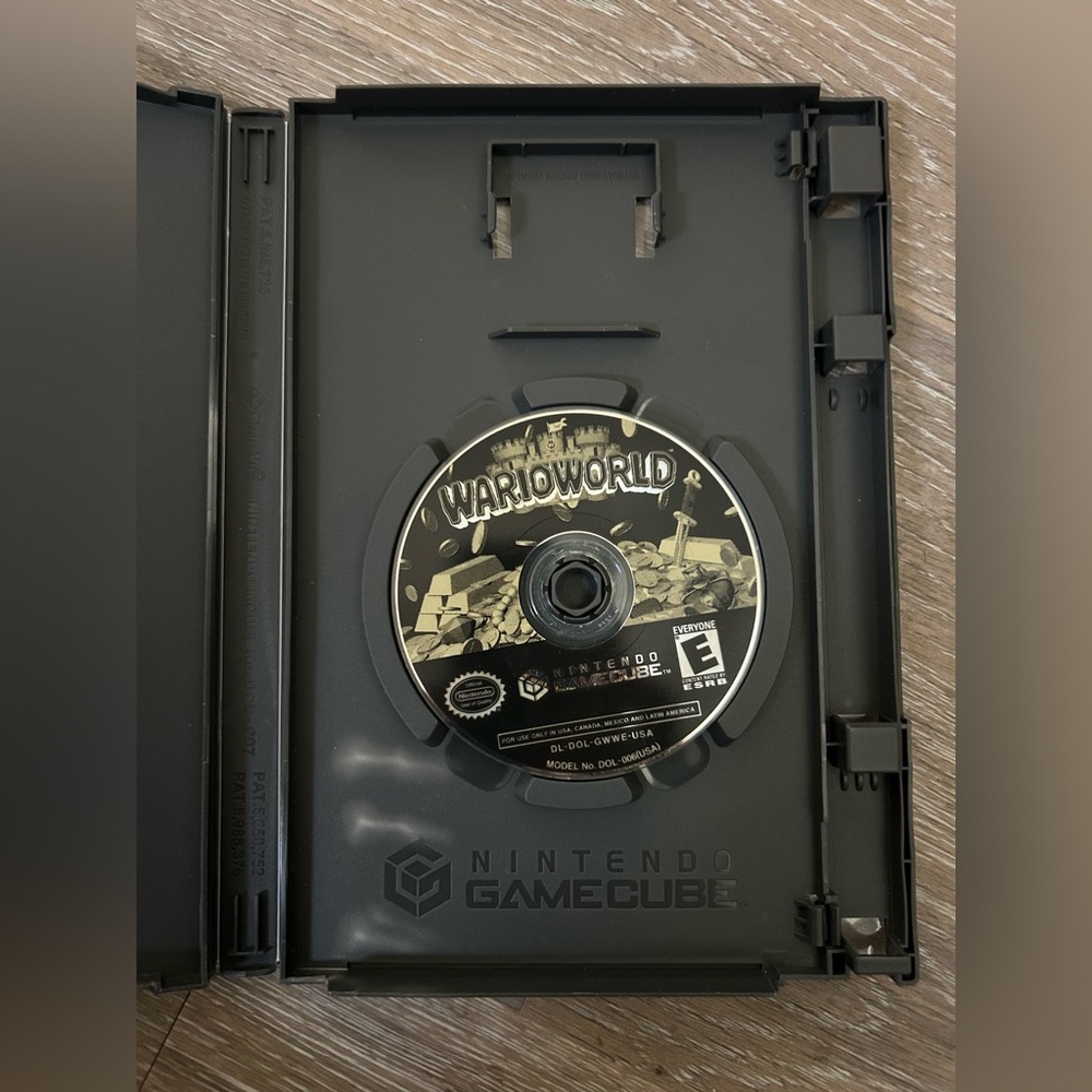 Nintendo GameCube Wario World Disc